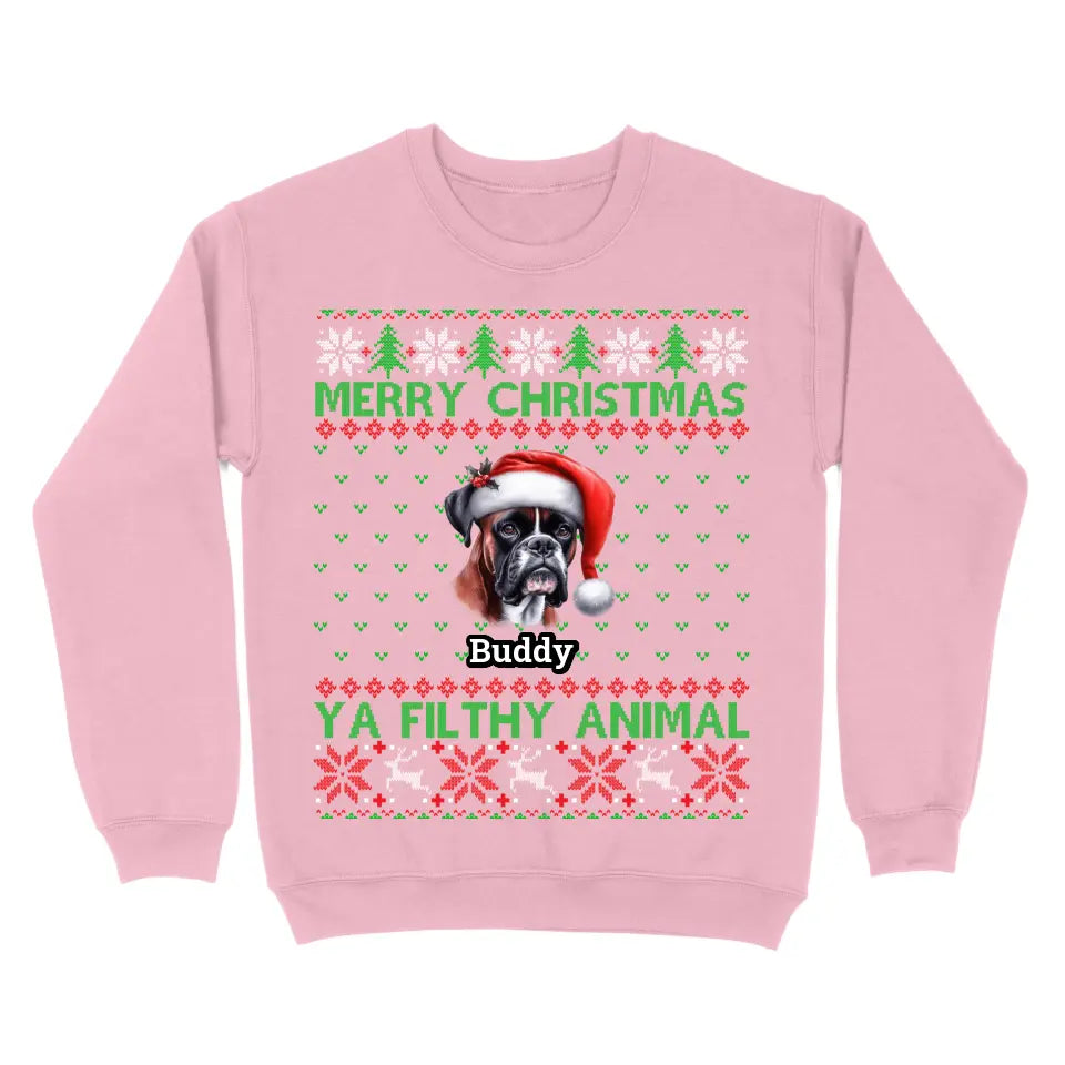 Custom Dog Christmas Sweater
