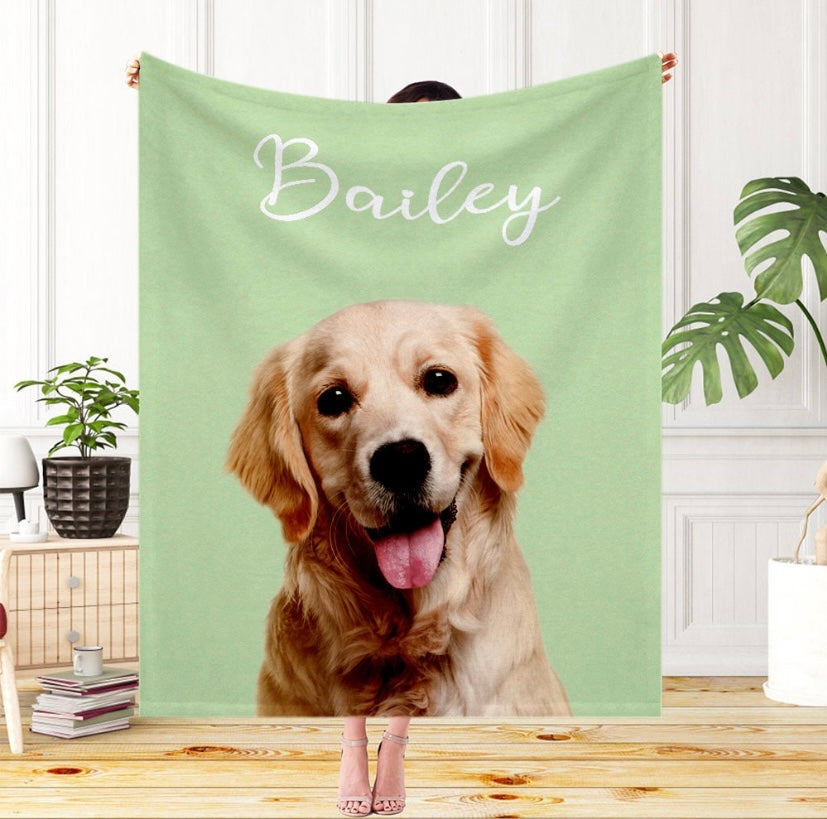 Personalized Pet Blanket