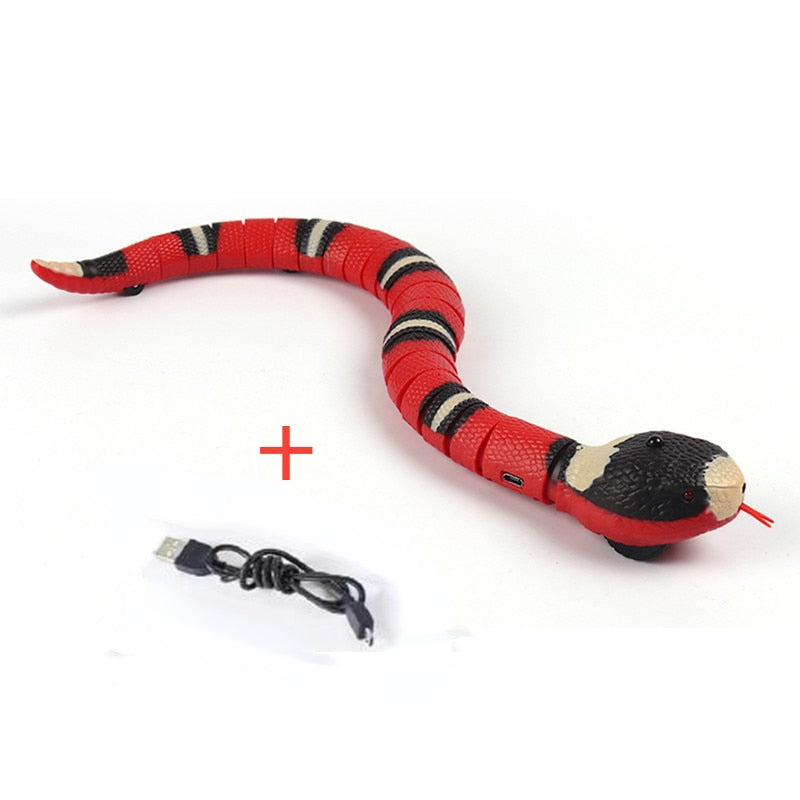 Smart Sensing Snake Pet Toy
